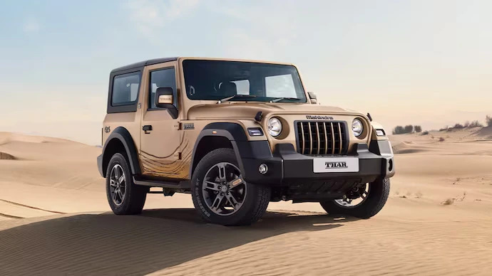 mahindra thar facelift